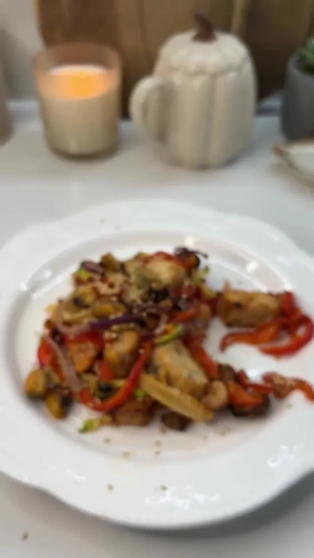 Seafood Mix with Vegetables and Sesame