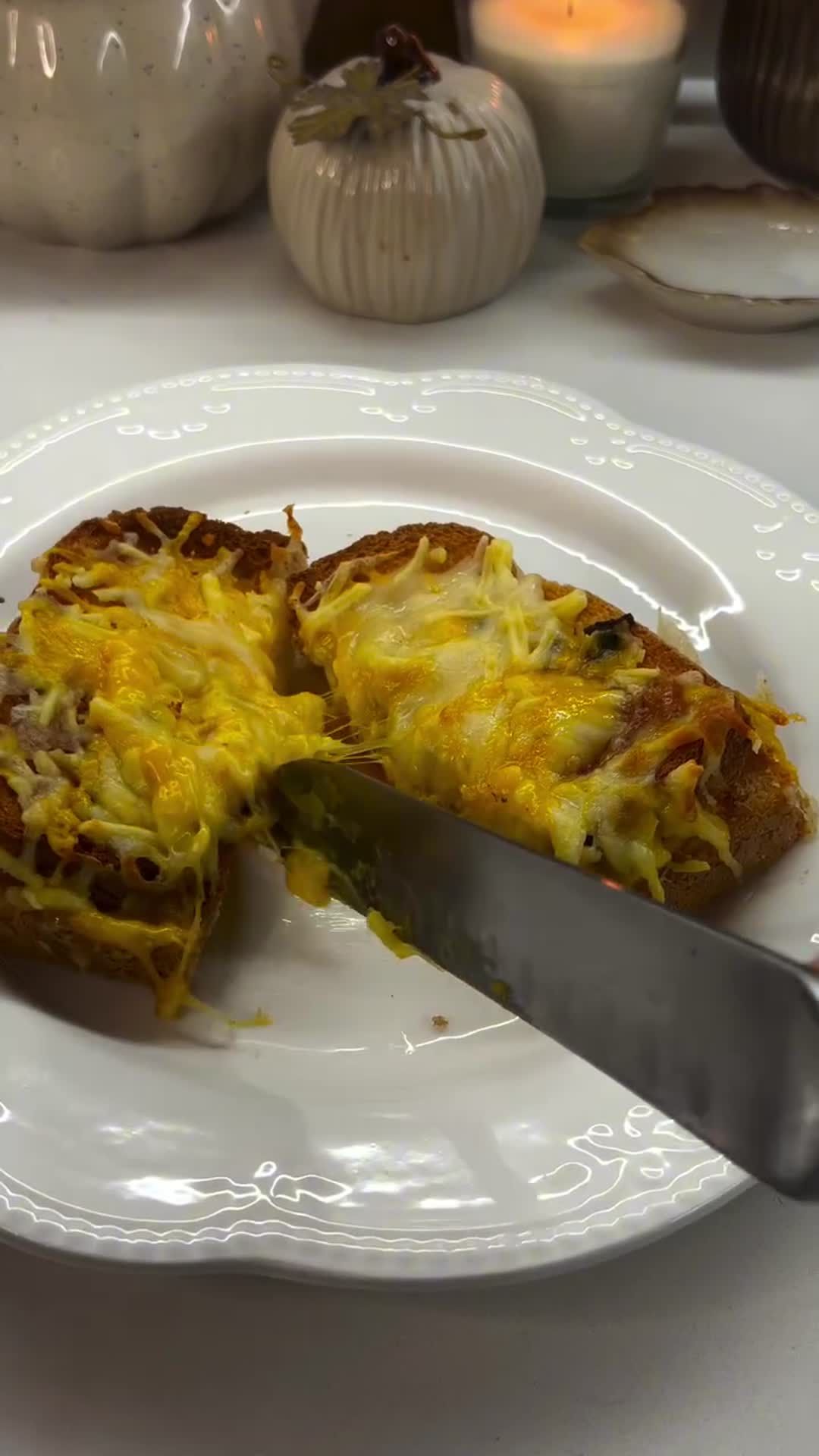 Double Cheese Toasts with Egg