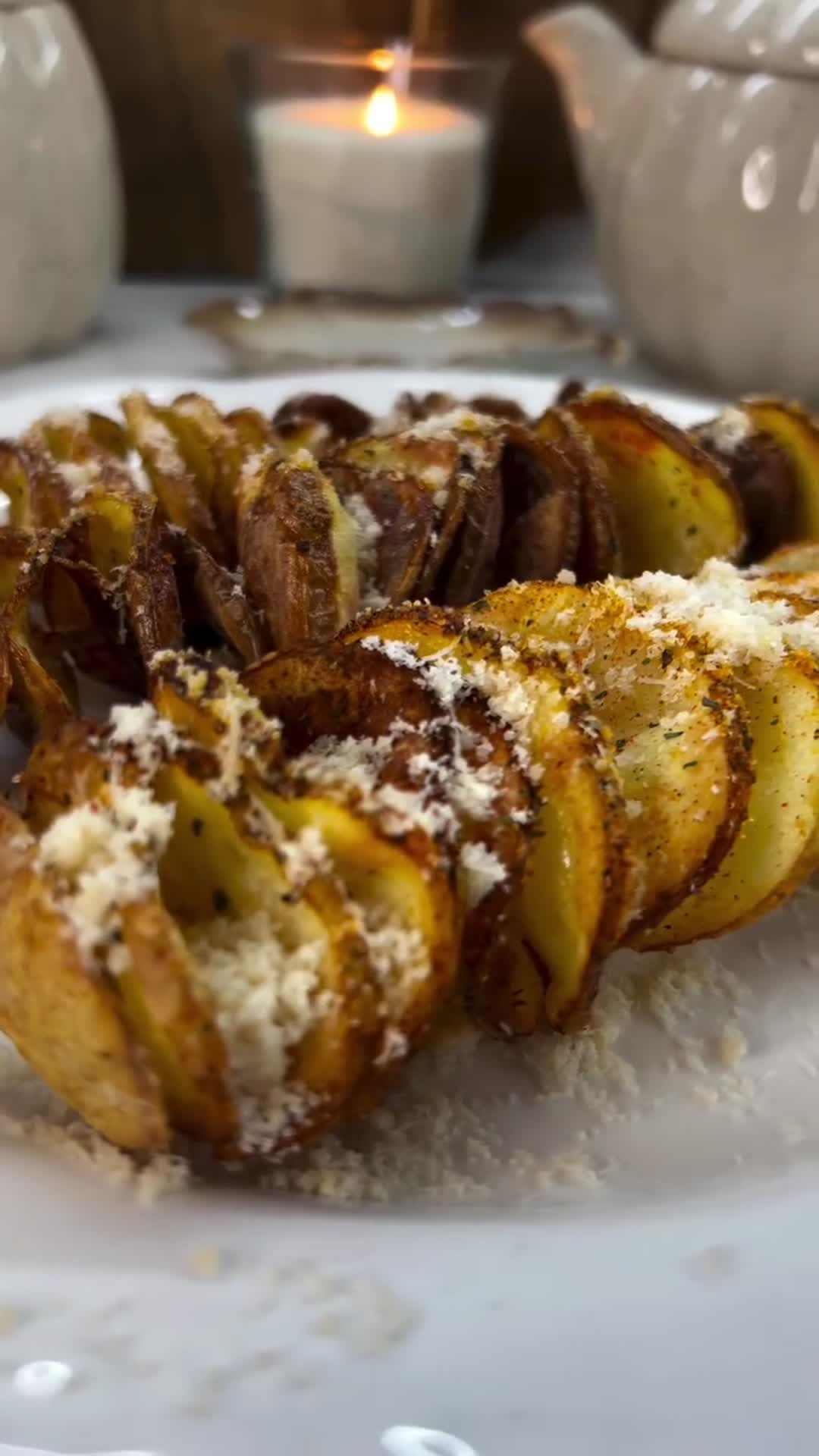 Spiral Potatoes on a Skewer