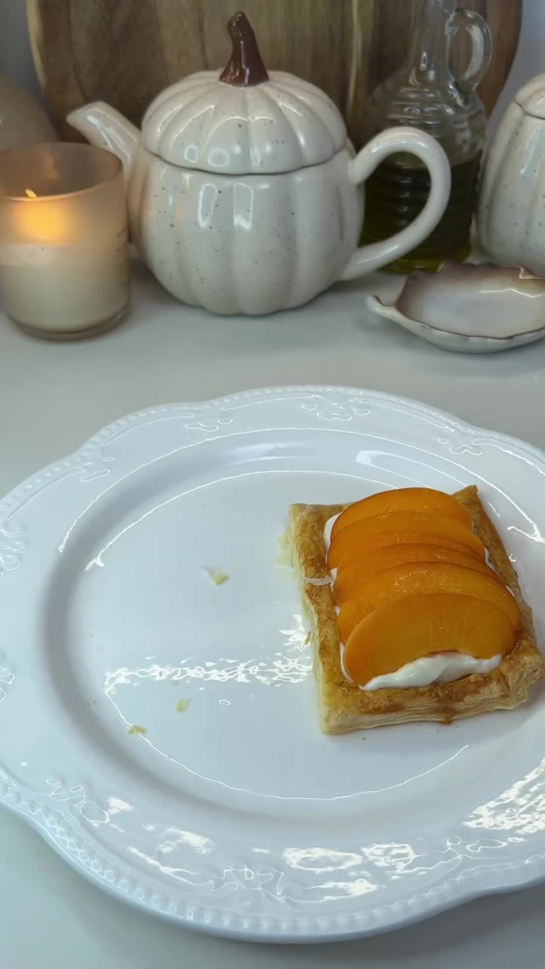 Puff Pastry Tarts with Mascarpone and Fruit