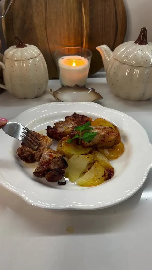 Pork Belly with Potatoes