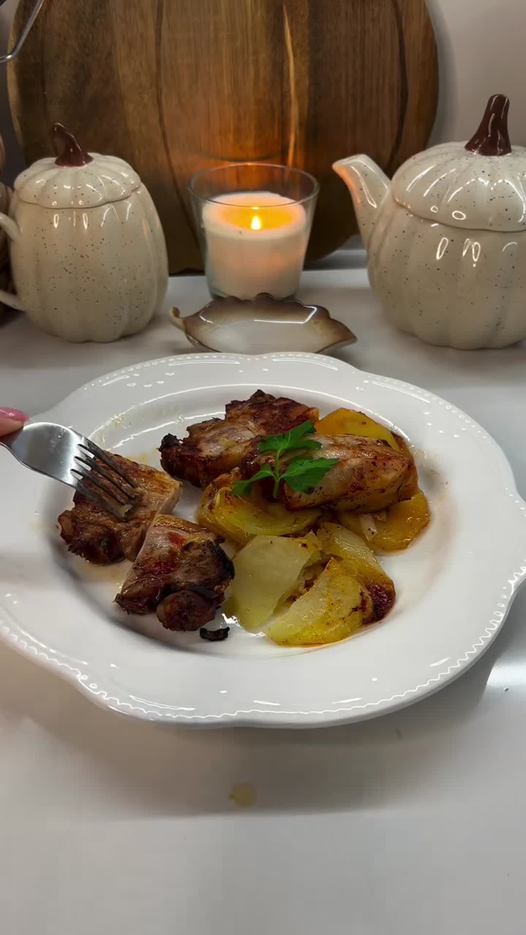 Pork Belly with Potatoes