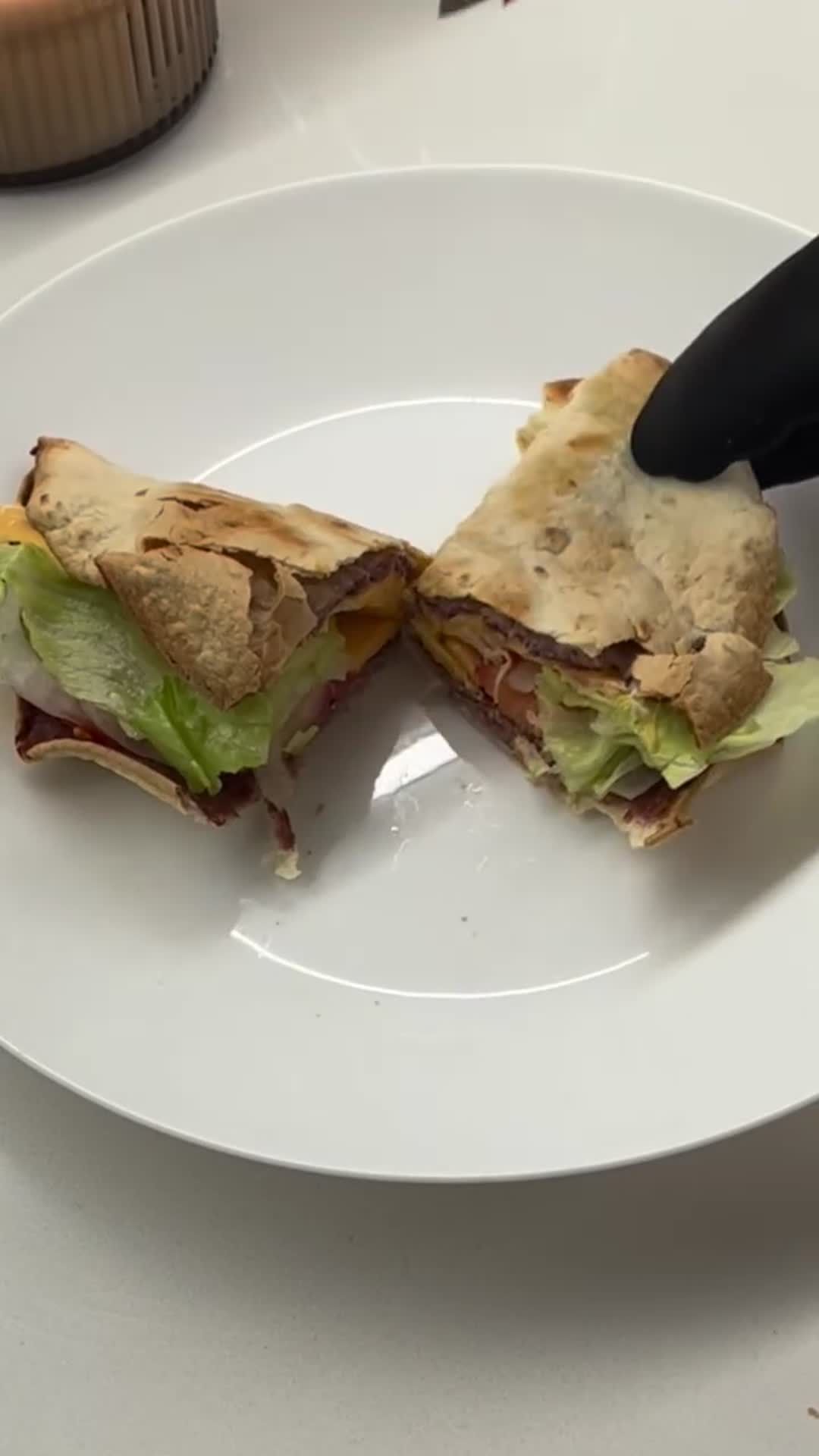 Tortilla Smash Burger