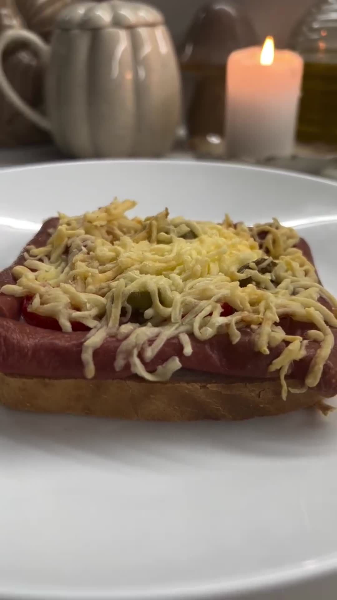 Toast in a Sausage Frame with Egg